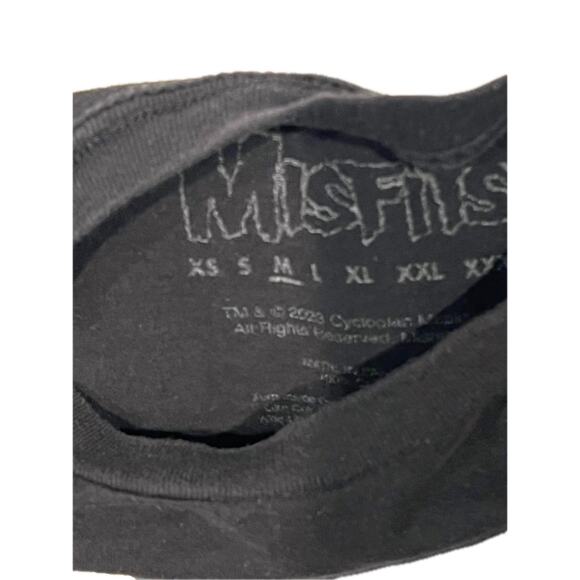 The MIsfits Black Concert T-Shirt Mens M - Picture 3 of 3
